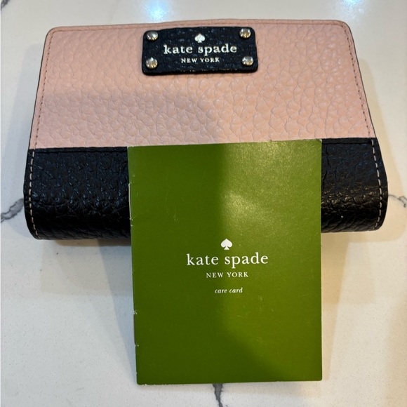 Kate Spade Pink and Black Wallet - Picture 13 of 14